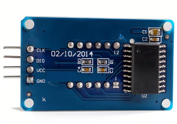 TM1637 Driver Chip LED Display Module 4-Digit Common Anode Red Tube-6