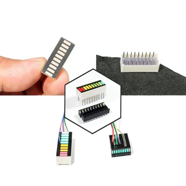 LED Bar Graph Display 10 segment DIP-20 Sockets DAOKAI-6