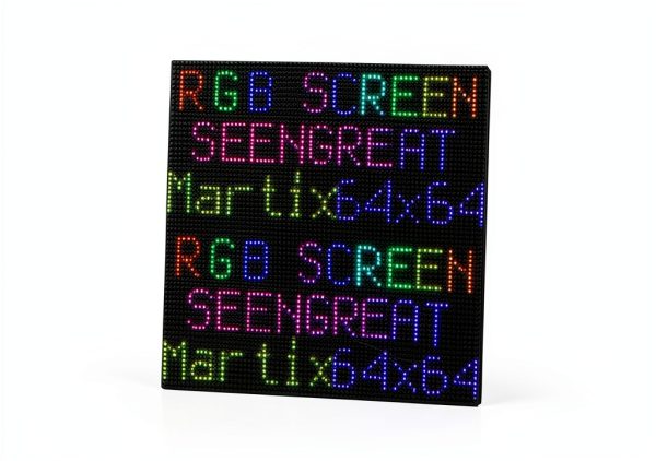 64x64 RGB LED Matrix Panel P3.0 LLidgermal 3mm Pitch 4096 LEDs HUB75-3