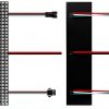 8x32 LED Matrix Panel JIAHUA 2-Pack WS2812B Display with Custom Text-1