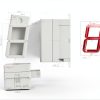 Large Seven Segment Display Red 2.3" Alzatex LED, Common Anode-3
