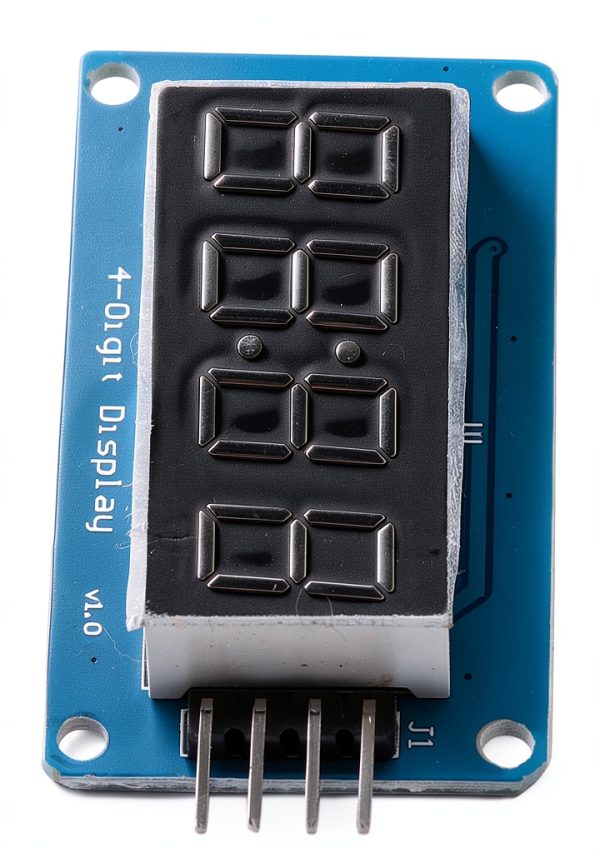TM1637 Driver Chip LED Display Module 4-Digit Common Anode Red Tube-3