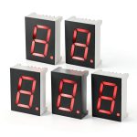 7 Segment LED Display uxcell Common Cathode Red 0.8" Tube 5pcs-0