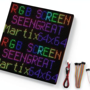 64x64 RGB LED Matrix Panel P3.0 LLidgermal 3mm Pitch 4096 LEDs HUB75-0
