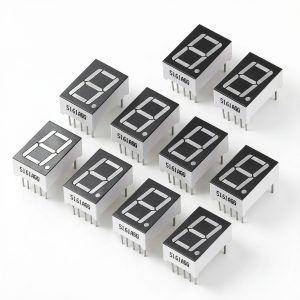 LED Display Digital Tube PATIKIL 7-Segment Green 0.56 inch 10 Pack-0