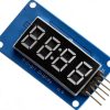 TM1637 Driver Chip LED Display Module 4-Digit Common Anode Red Tube-5