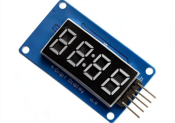 TM1637 Driver Chip LED Display Module 4-Digit Common Anode Red Tube-5