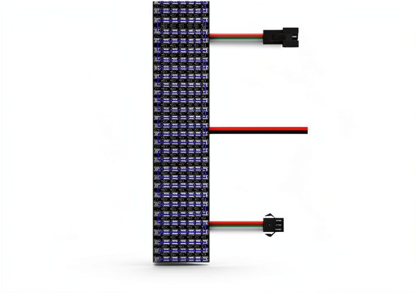 8x32 LED Matrix Panel JIAHUA 2-Pack WS2812B Display with Custom Text-2