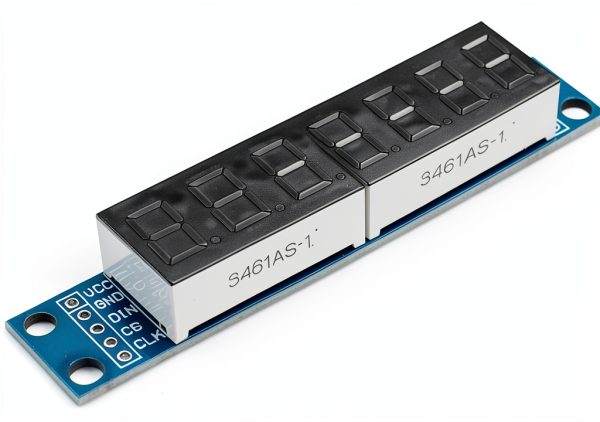 DEVMO 4pcs 8 Digit 7 Segment Module MAX7219 LED Display Cascade-2