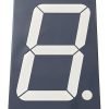 Large Seven Segment Display Red 2.3" Alzatex LED, Common Anode-0