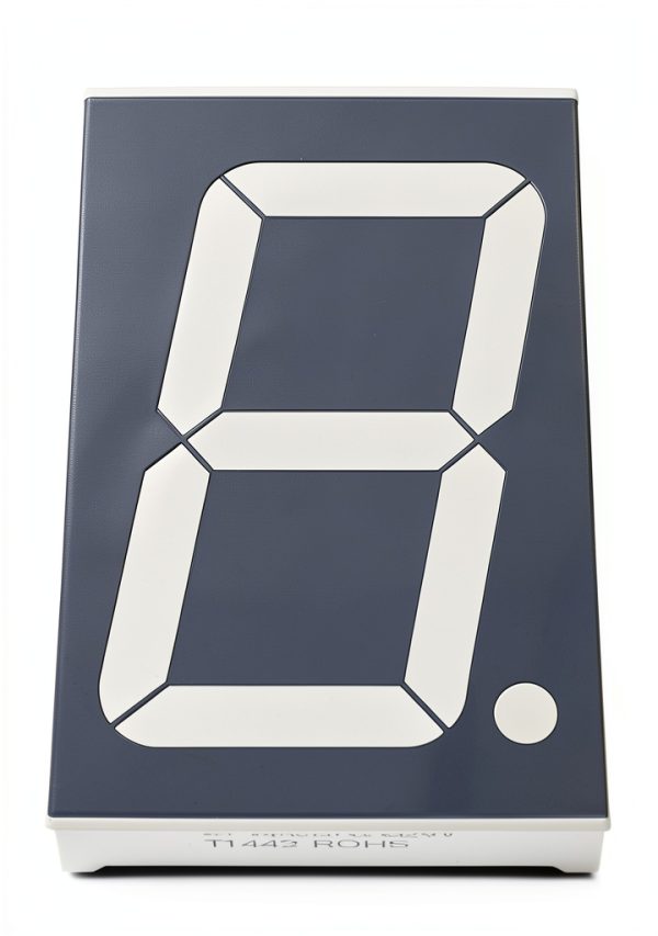 Large Seven Segment Display Red 2.3" Alzatex LED, Common Anode-0