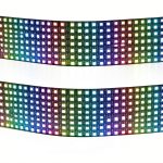 8x32 LED Matrix Panel JIAHUA 2-Pack WS2812B Display with Custom Text-0