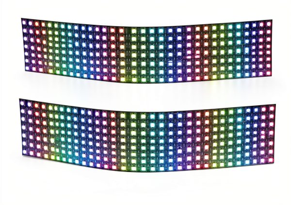 8x32 LED Matrix Panel JIAHUA 2-Pack WS2812B Display with Custom Text-0