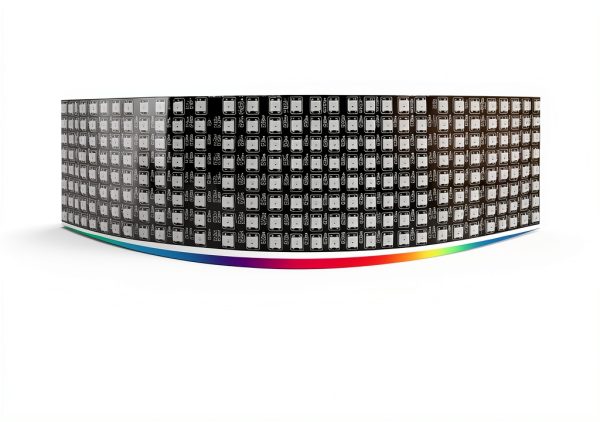 8x32 LED Matrix Panel JIAHUA 2-Pack WS2812B Display with Custom Text-3