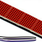 MAX7219 GODIYMODULES Matrix Panel 32x8 4-in-1 Module Wires Arduino Pi-0