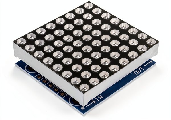 MAX7219 8x8 Dot Matrix LED Display Module 5PCS DIY Kit by Organizer 5V-3