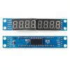 6 PCS 8-Digit 7 Segment MAX7219 Digital Segment Module, Seven Section 8 Bit LED Display Tube for MCU/51/AVR/STM32 for Raspberry Pi ESP8266 Nodemcu (Pack of 6)-1