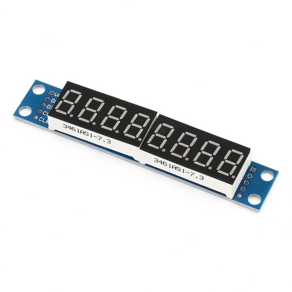 6 PCS 8-Digit 7 Segment MAX7219 Digital Segment Module, Seven Section 8 Bit LED Display Tube for MCU/51/AVR/STM32 for Raspberry Pi ESP8266 Nodemcu (Pack of 6)-4
