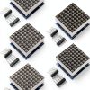 MAX7219 8x8 Dot Matrix LED Display Module 5PCS DIY Kit by Organizer 5V-0