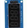 TM1637 Driver Chip LED Display Module 4-Digit Common Anode Red Tube-7