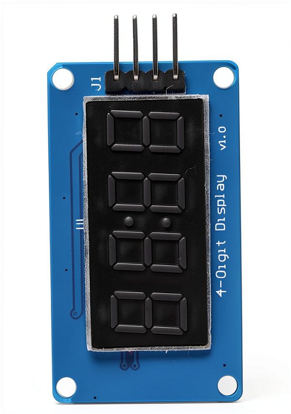 TM1637 Driver Chip LED Display Module 4-Digit Common Anode Red Tube-7