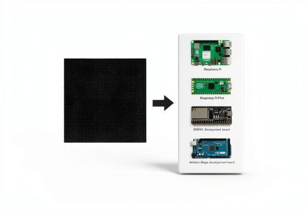 64x64 RGB LED Matrix Panel P3.0 LLidgermal 3mm Pitch 4096 LEDs HUB75-7