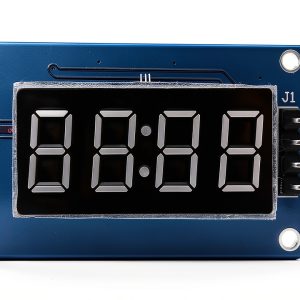 TM1637 Driver Chip LED Display Module 4-Digit Common Anode Red Tube-0