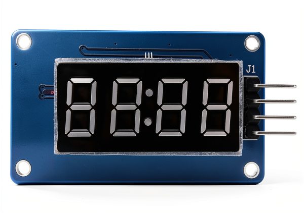 TM1637 Driver Chip LED Display Module 4-Digit Common Anode Red Tube-0