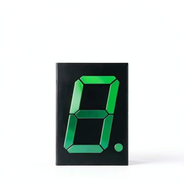 LED Display Digital Tube PATIKIL 7 Segment Green 1 Inch Cathode 10-4
