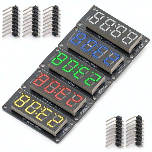 TM1637 LED Display Module 0.56 inch 4 Digit 7 Segment Color Arduino-5