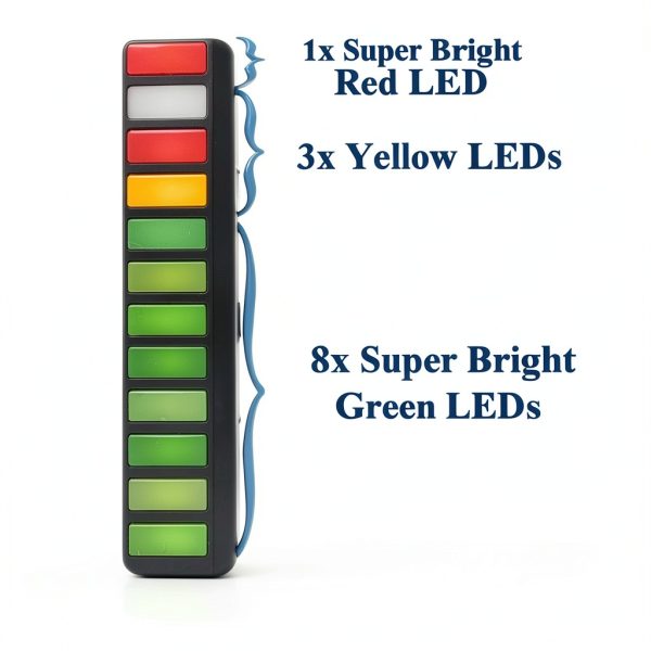 VG_S 12 Segment LED Bar Graph Display 3‑Color Red Yellow Green DIY-1
