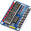 HiLetgo TM1638 8 Bits Digital LED Tube Display Module with 8 LEDs 8 Button Keys for AVR Arduino ARM-3
