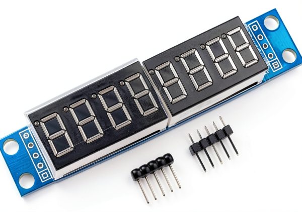 HiLetgo 2pcs MAX7219 8-Digital Segment Digital LED Display Tube for Arduino 51/AVR/STM32-1