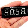 5PCS TM1637 0.56" LED Display Digital Tube Decimal 7 Segment 4 Digit Clock Double Dots Module Serial Driver Board 5 Colors Red Green White Yellow Blue-6