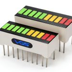 New 2pcs. 10 Segment LED Bar Graph Display 3 Colors(2xSuper Red+3xYellow+5xSuper Green) Single led bar Graph(DIY or Arduino) ARGY-0