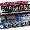 HiLetgo TM1638 8 Bits Digital LED Tube Display Module with 8 LEDs 8 Button Keys for AVR Arduino ARM-0