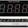 5PCS TM1637 0.56" LED Display Digital Tube Decimal 7 Segment 4 Digit Clock Double Dots Module Serial Driver Board 5 Colors Red Green White Yellow Blue-3