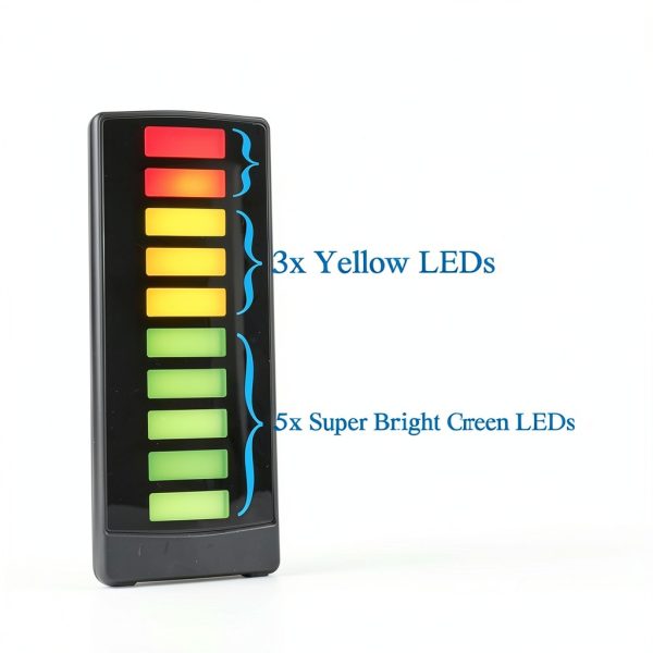 New 2pcs. 10 Segment LED Bar Graph Display 3 Colors(2xSuper Red+3xYellow+5xSuper Green) Single led bar Graph(DIY or Arduino) ARGY-1
